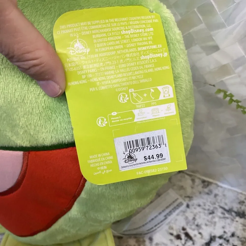Disney Parks - Muppets Kermit The‎ Frog Throw Pillow Kirby and piggy Fonzie bear